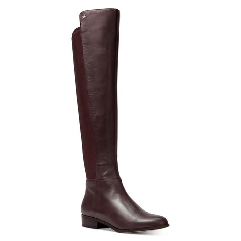 knee high michael kors boots|Michael Kors bromley riding boot.